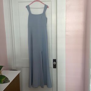 Show Me Your MuMu Steel Blue Paris Gown
